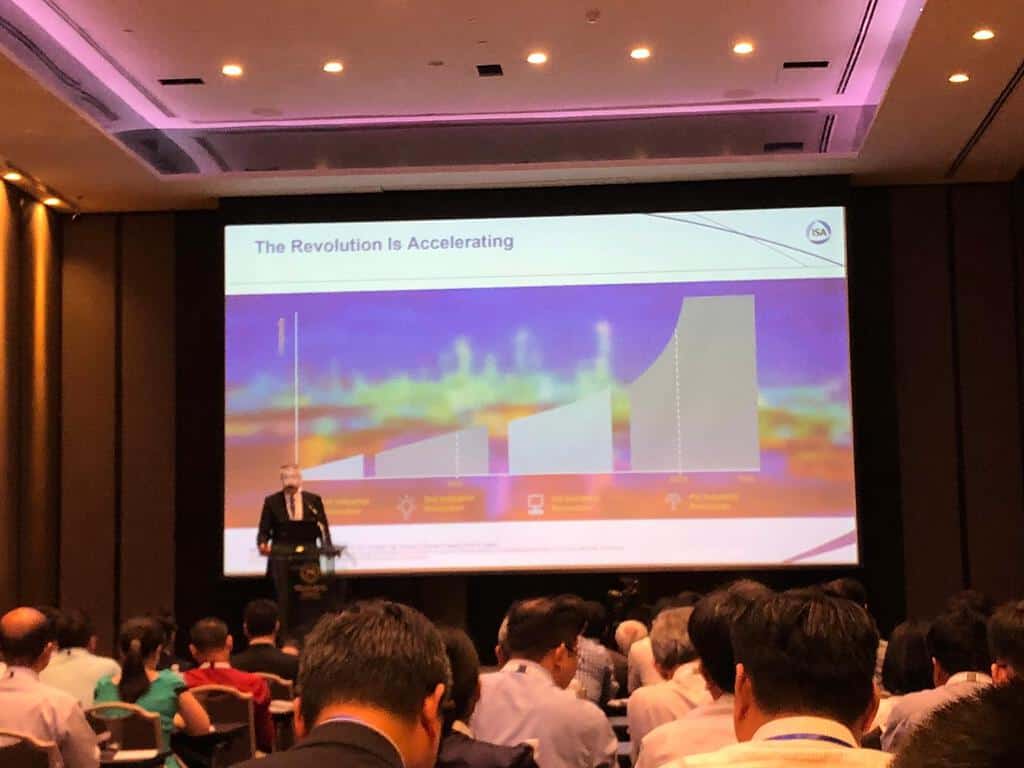 Mr Friedhelm Best, VP APAC, HIMA, at ISA Vietnam 2019 keynote