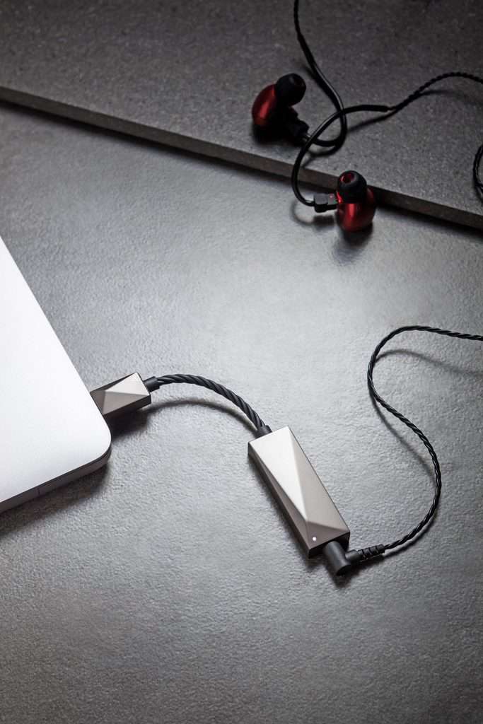 Astell&Kern USB-C Dual DAC cable (in use)