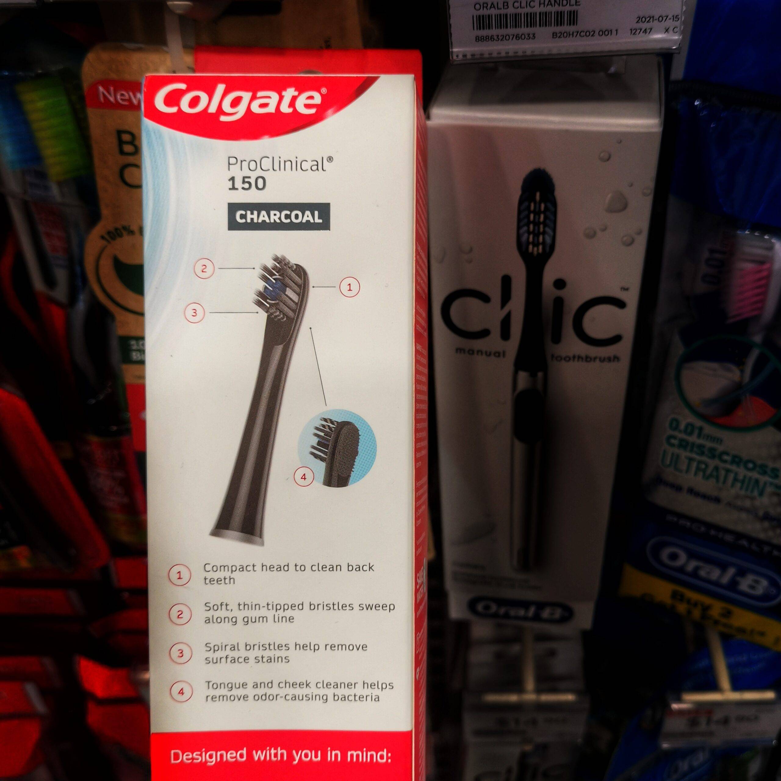 Электрическая зубная щетка - упаковка Colgate ProClinical 150