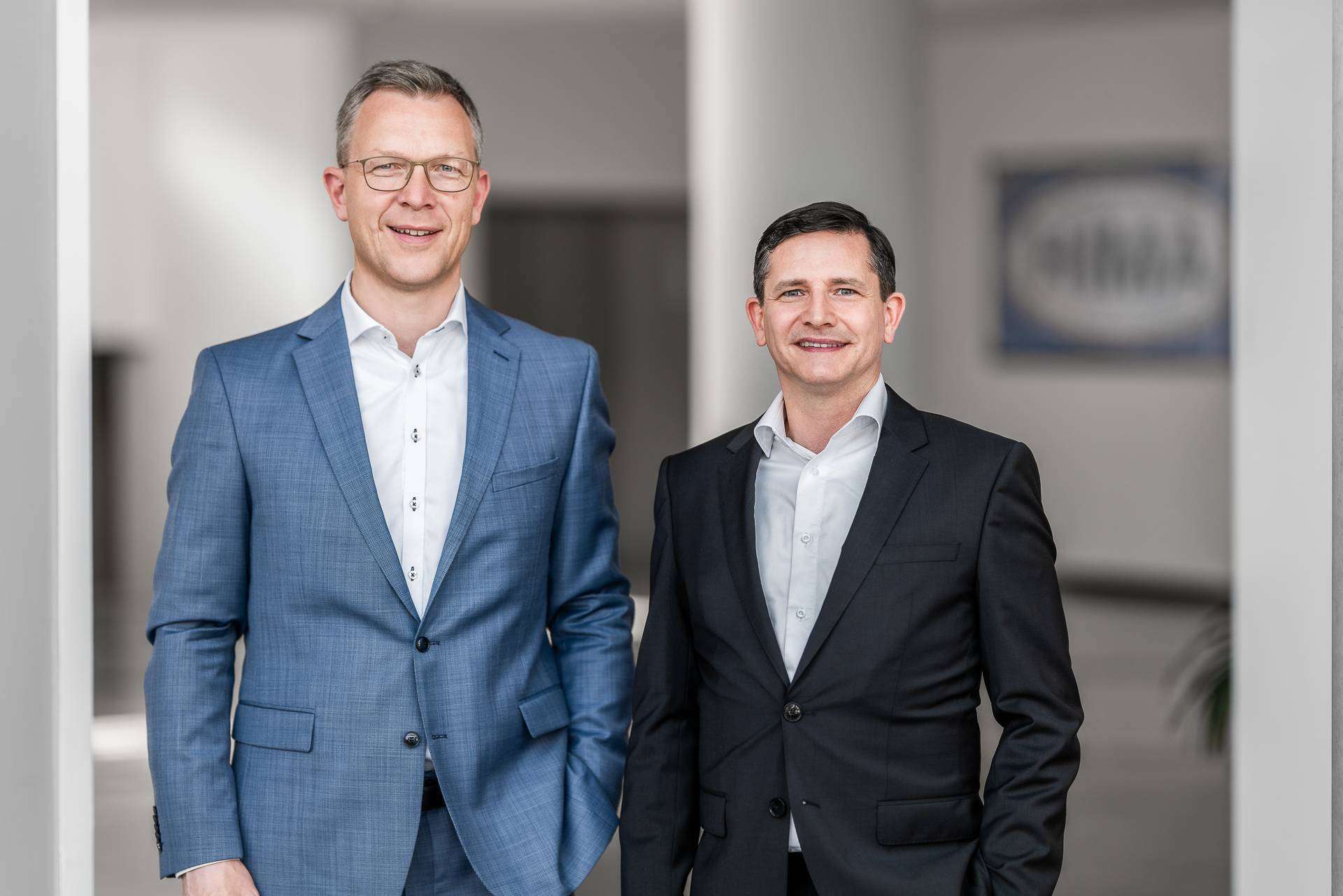 HIMA Paul Hildebrandt GmbH: (from left) Jörg de la Motte (CEO) and Dr. Michael Löbig (CFO) are confident about the future