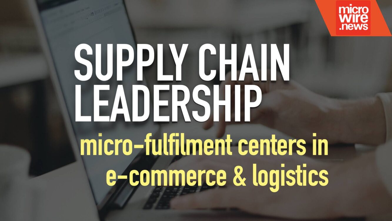 Micro fulfilment centers in e-commerce and logistics