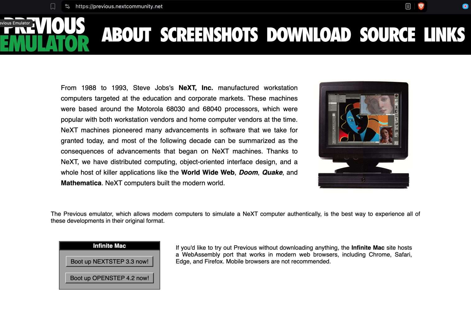 Screenshot