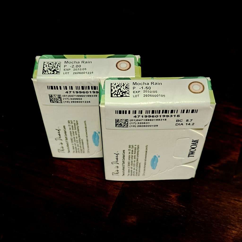 Two Of A Kind - Dewed colored lenses